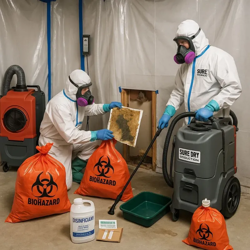 Contaminated Water Handling Protocols process in Plainfield Village, CT